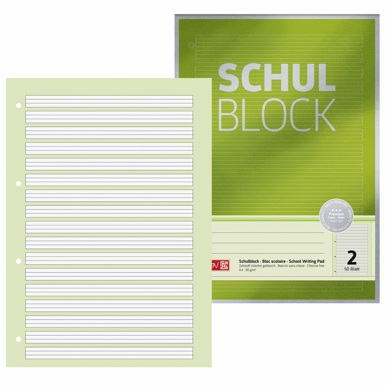 Brunnen-Schulblock-A4-Premium-Block-Lineatur-2-Kontrastlineatur-1052602-lafueliki