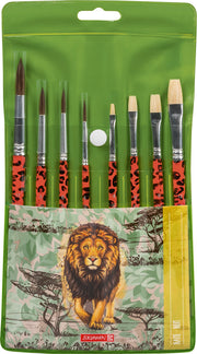 Brunnen-Schulpinsel-8er-Set-Loewe-Safari-World-1048934221-lafueliki