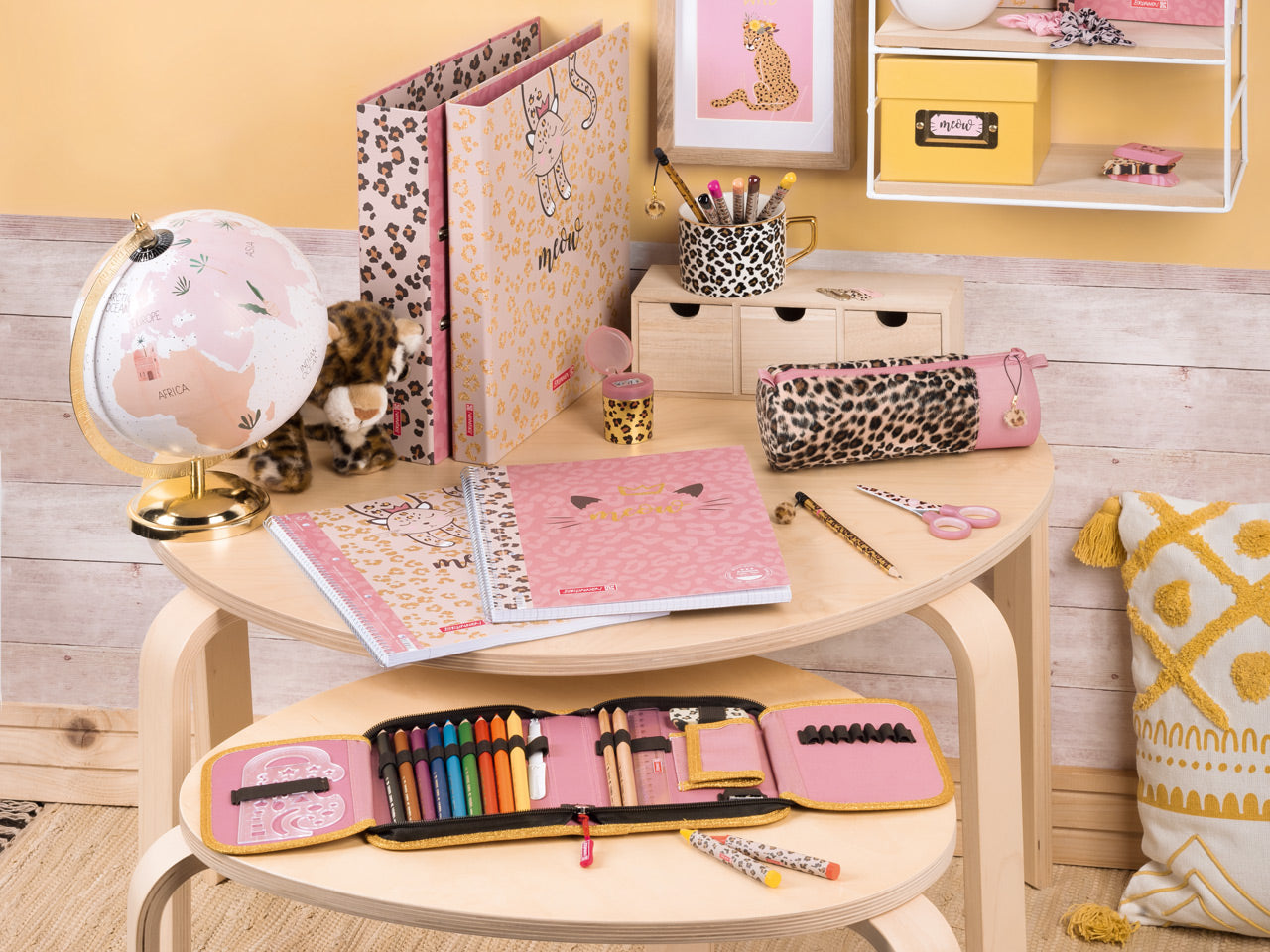 Brunnen-Serie-2022-Sweet-Wild-Cat-Katze-Schulbedarf-lafueliki