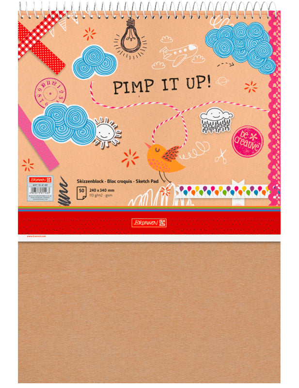 Brunnen-Skizzenblock-mit-Spiralbindung-Pimp-it-Up-1047451-Zeichenpapier-Block-kaufen-lafueliki