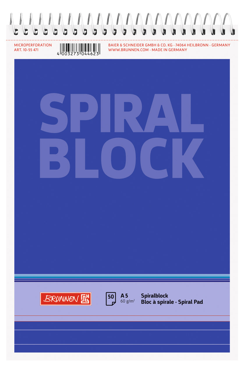 Brunnen-Spiralnotizblock-A5-liniert-1055471-lineatur-21-Spirale-oben-kaufen-lafueliki