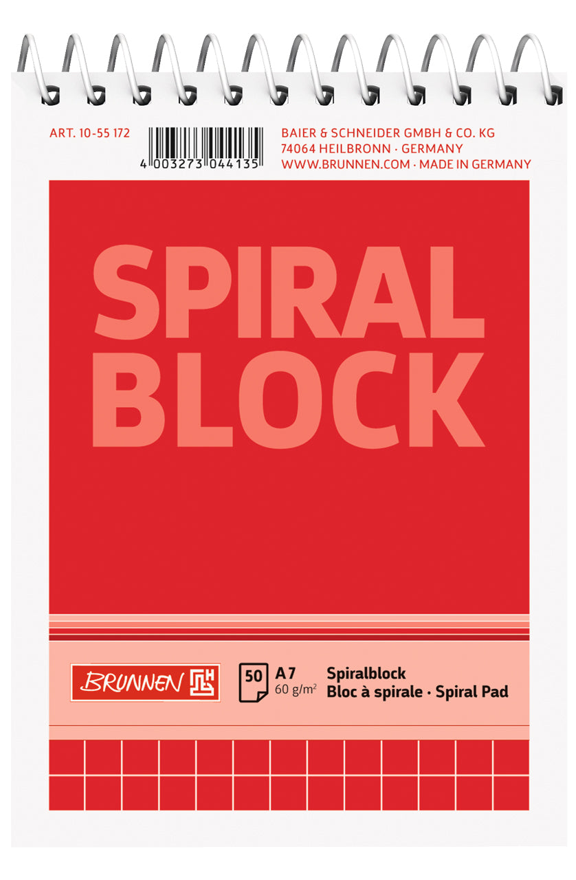 Brunnen-Spiralnotizblock-A7-liniert-1055172-lineatur-5-block-kaufen-lafueliki