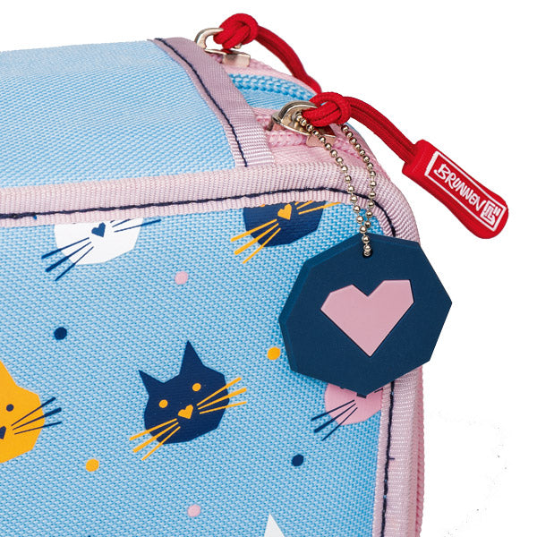 Brunnen-Triple-Decker-3fach-Federmappe-Katze-3-Etagen-herz-anhaenger-104912107-lafueliki