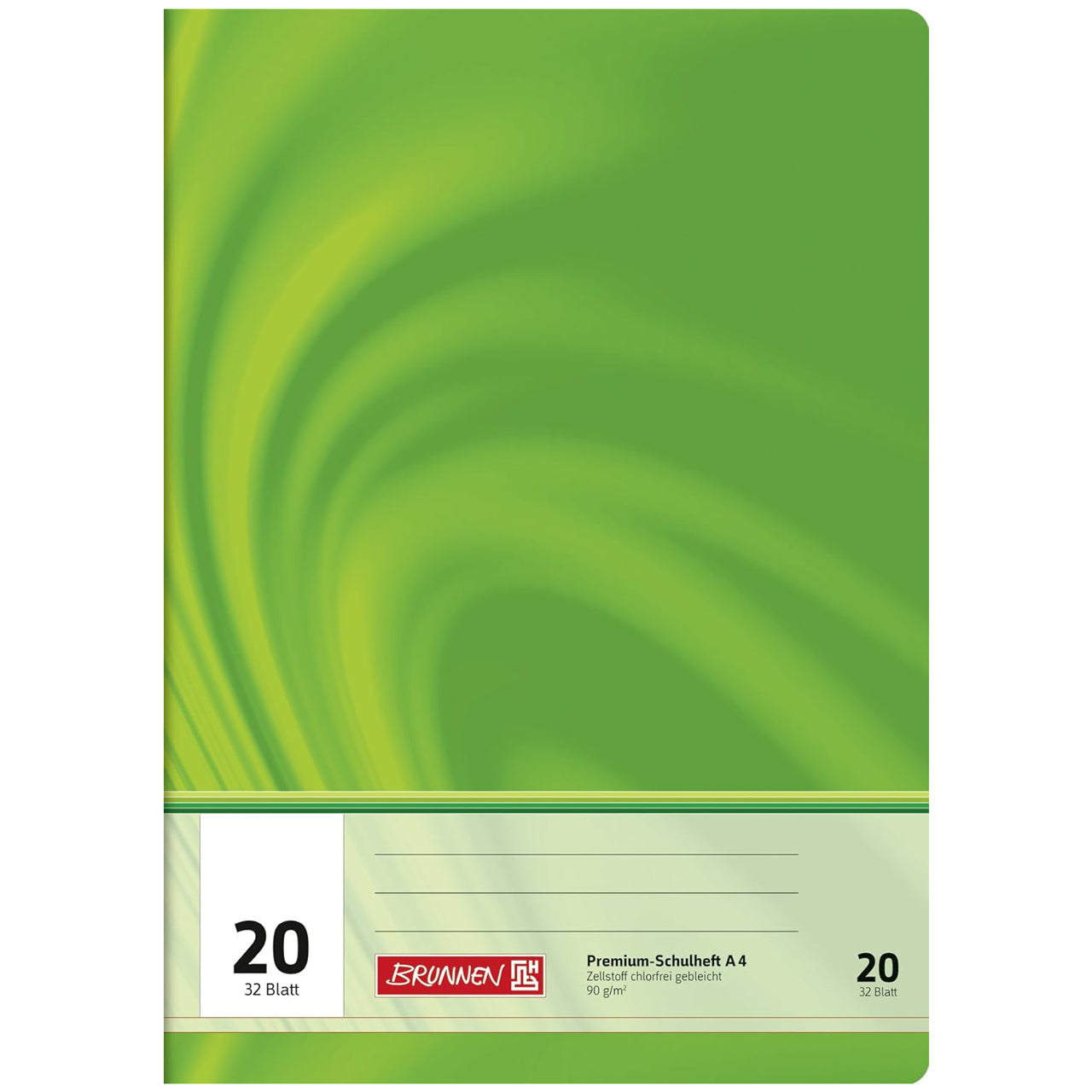 Brunnen-Vivendi-Blanko-Heft-A4-Lineatur-20-32Blatt-unliniert-Lin20-online-kaufen-lafueliki