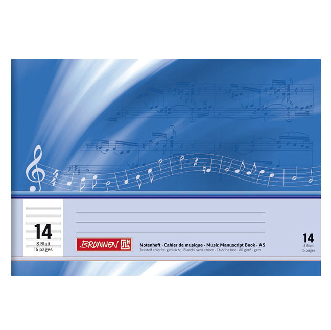 Brunnen_Notenheft_A5-quer_Lineatur_14_104633-blau-online-kaufen-lafueliki