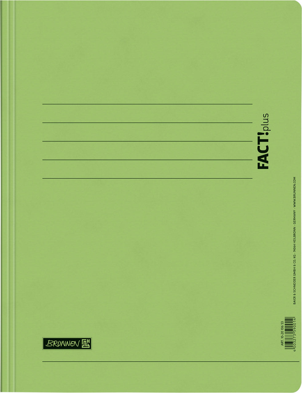 Brunnen_Schnellhefter_FACT-plus_gruen_102010653