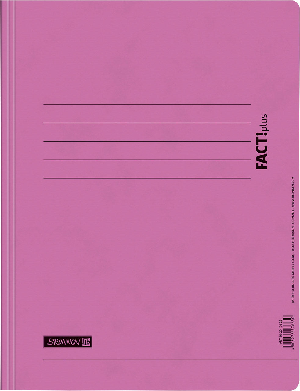 Brunnen_Schnellhefter_FACT-plus_pink_102010622