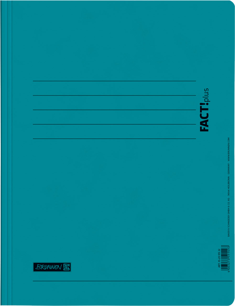 Brunnen_Schnellhefter_FACT-plus_tuerkis_102010656