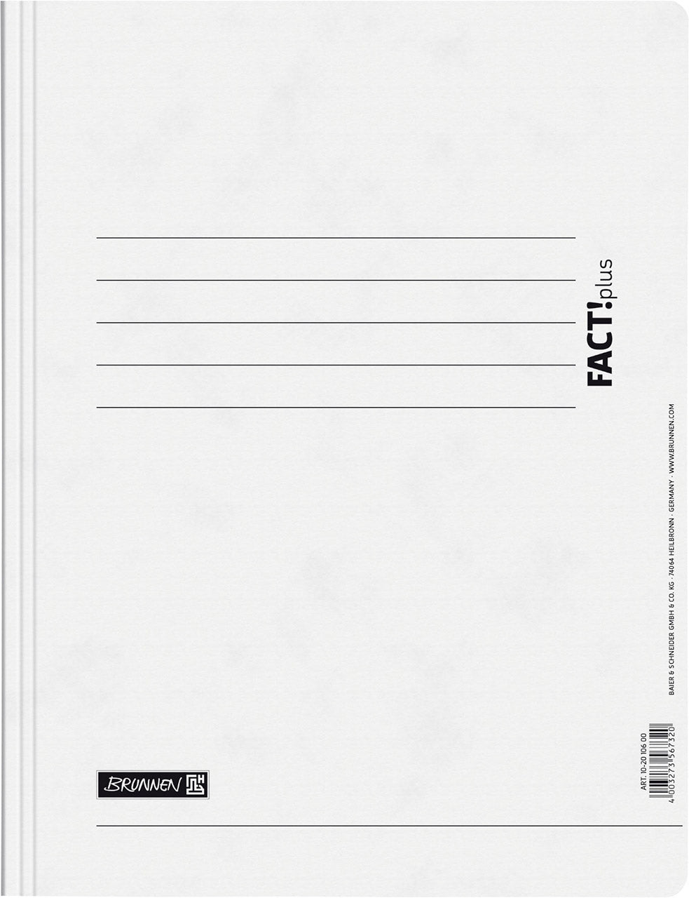 Brunnen_Schnellhefter_FACT-plus_weiss_102010600