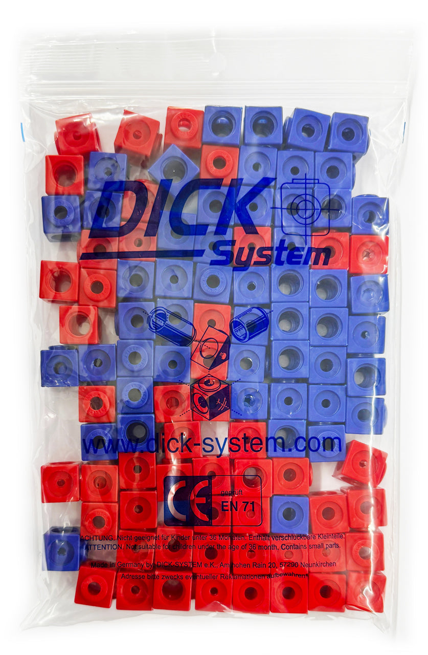 DICK-System-Steckwuerfel-Set-Multibox-rot-blau-100-Stueck-Mathebox-Grundschule-4260532044408-wuerfel-lafueliki
