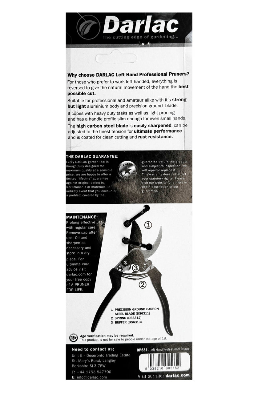 Darlac-Linkshaender-Gartenschere-Professional-DP631-Rosenschere-Bypass-Rebschere-ovp-rueckseite-left-lafueliki