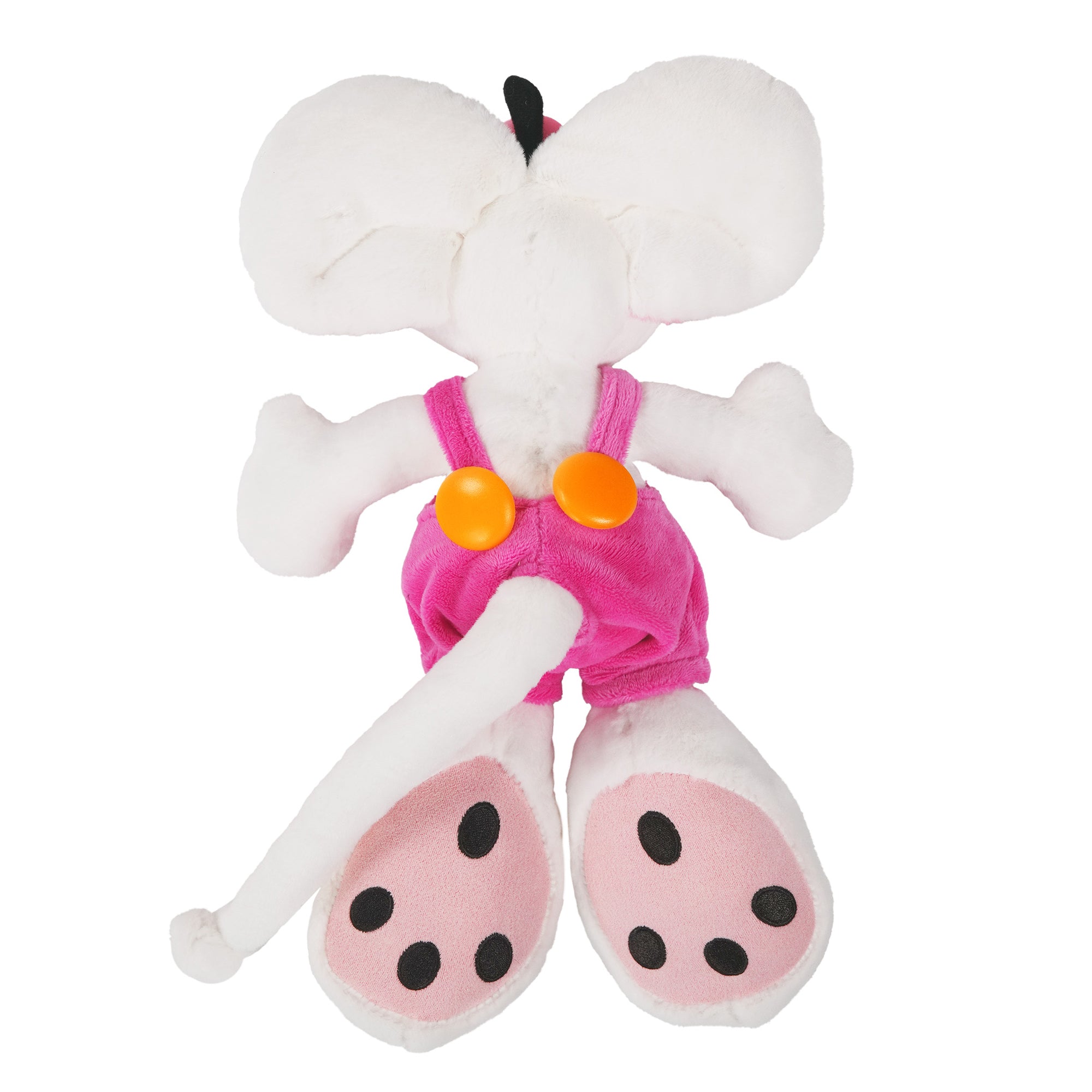 Diddl Kuscheltier groß · 30 cm · Diddl Maus · Latzhose · Rosa
