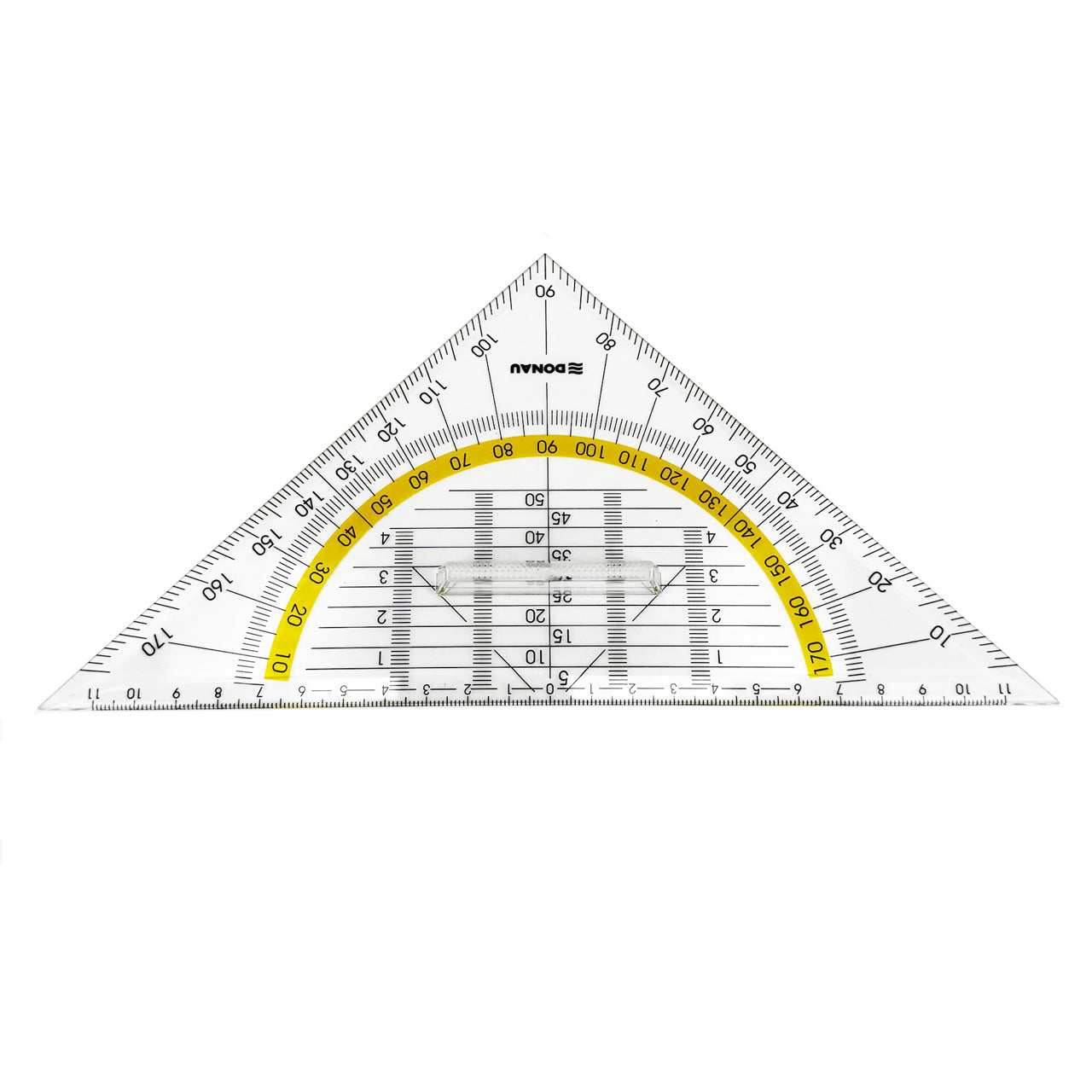Donau-Geometriedreieck-mit-Grif-25-cm-Grosses-Geodreieck-fuer-die-Schule-kaufen-lafueliki