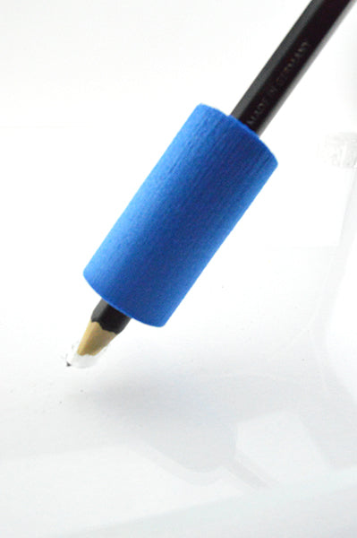 Drally-Schreibwurst-soft-Schreibhilfe-Stift-blau