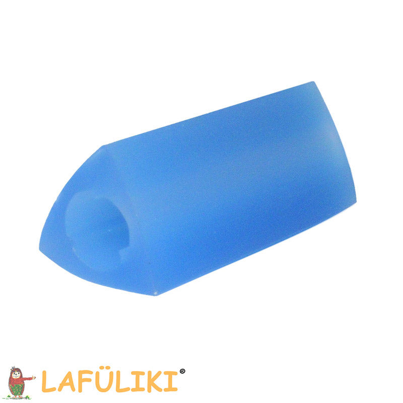Dreikant-Schreibhilfe-klein-eisblau-Stifthalter-lafueliki
