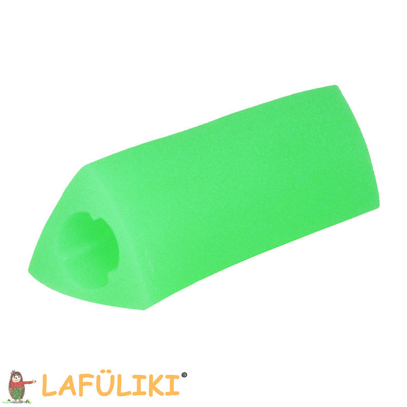 Dreikant-Schreibhilfe-klein-neon-gruen-Stifthalter-lafueliki