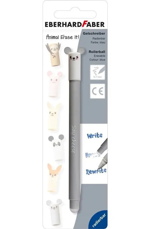 Eberhard-Faber-Animal-Erase-it-Maus-Gelschreiber-inky-Radierbar-504453108-ovp-lafueliki