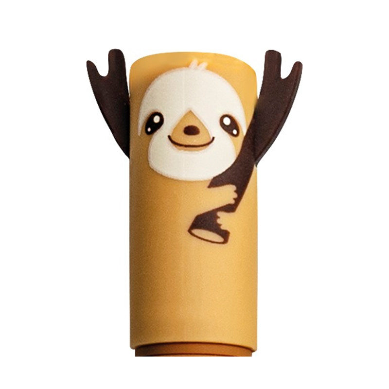 Eberhard-Faber-Animal-Erase-it-faultier-Gelschreiber-inky-Radierbar-504453109-kappe-lafueliki