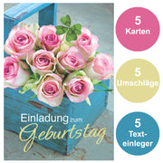 Einladung-zum-Geburtstag-Karte-mit-Umschlaeg-Komma-Festlich-rosen-blumen-4057319510054-kaufen-lafueliki