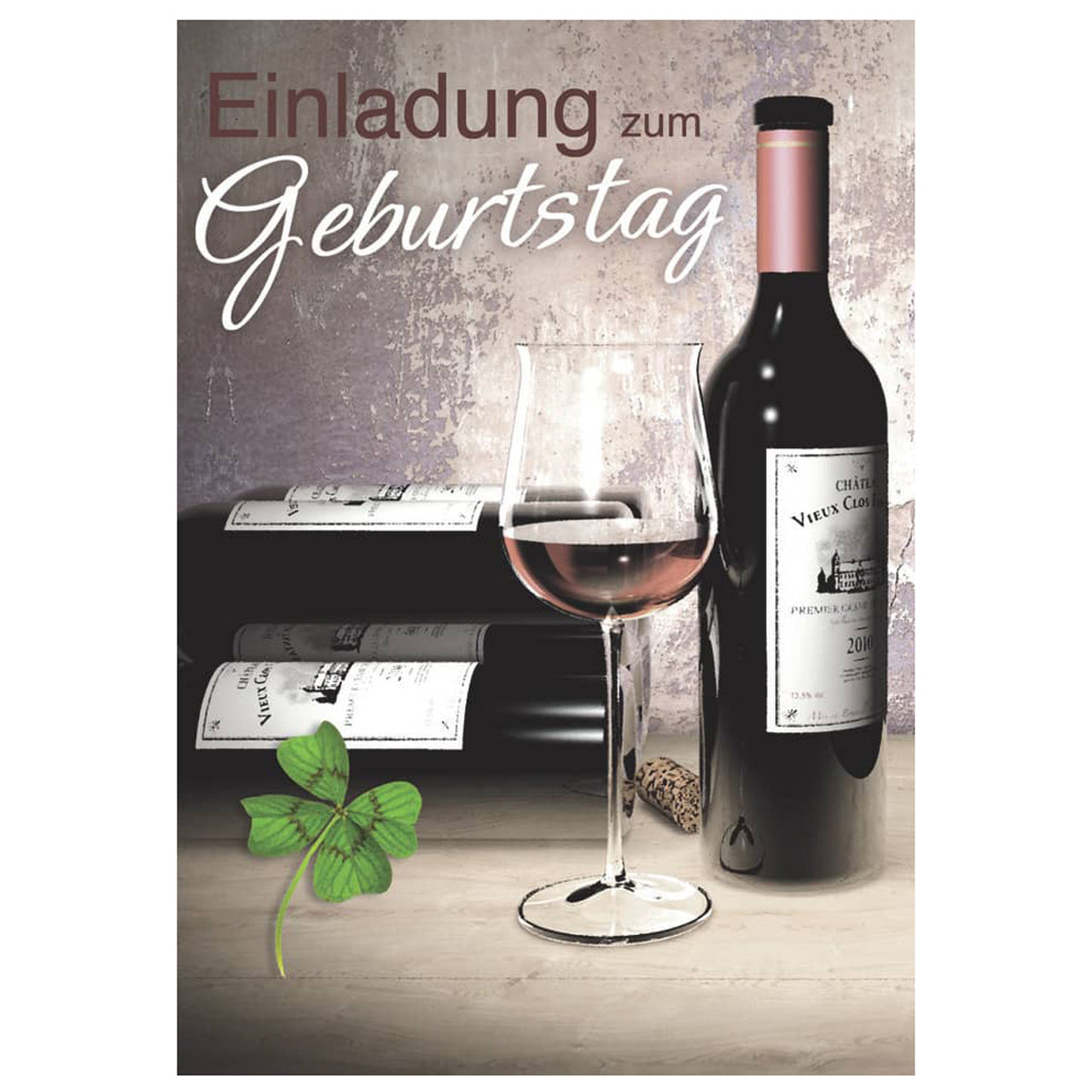 Einladungskarten-5er-Set-Festlich-Weinflasche-4057319510030