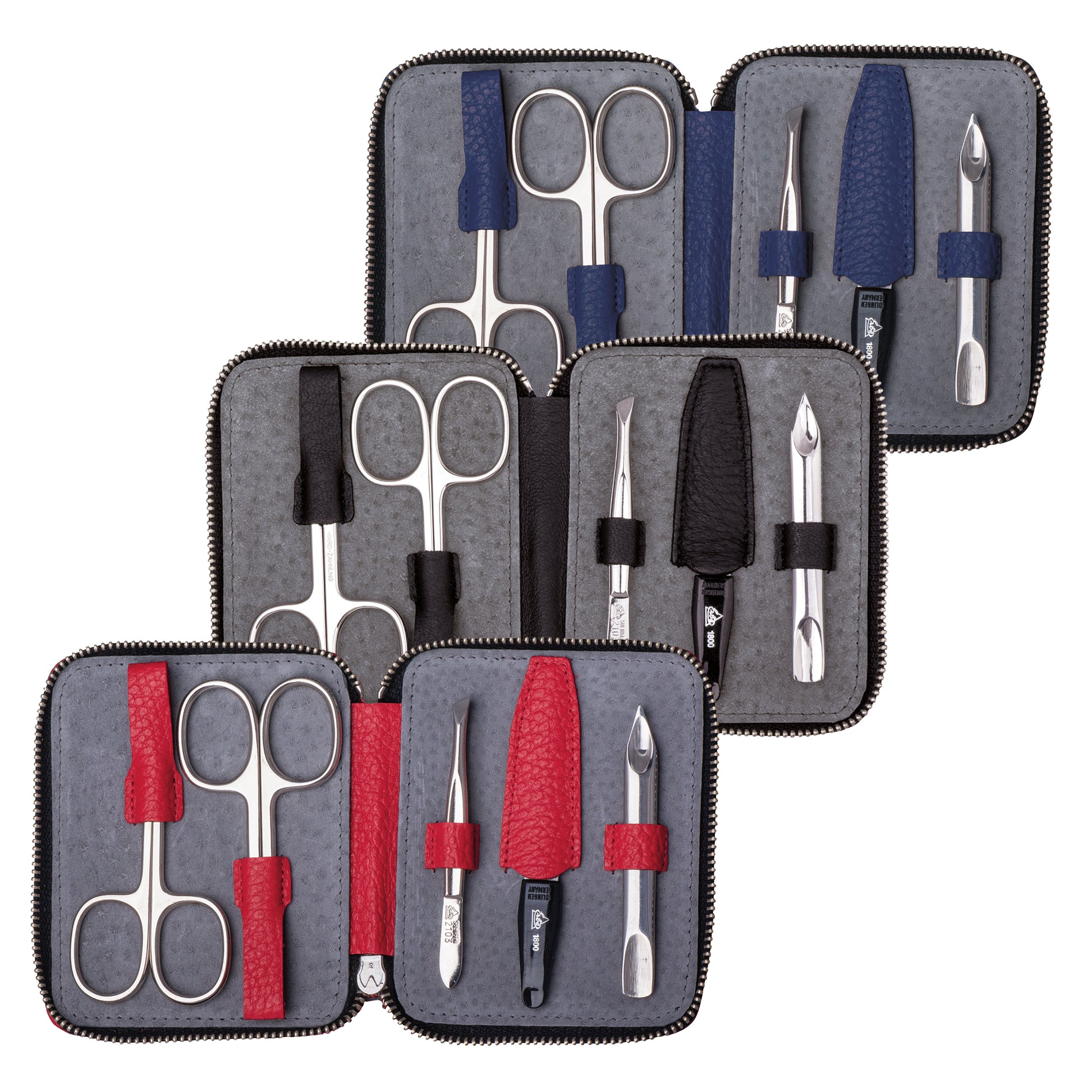 Erbe-Manikuere-Set-Tivoli-5-tlg-Rechshaender-Reissverschluss-farben-offen-lafueliki