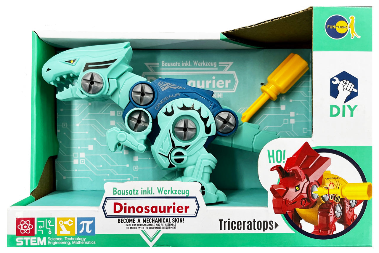 FUN-TRADING-DIY-Dinosaurier-3D-Bausatz-Raptor-tuerkis-4260612165955-lafueliki