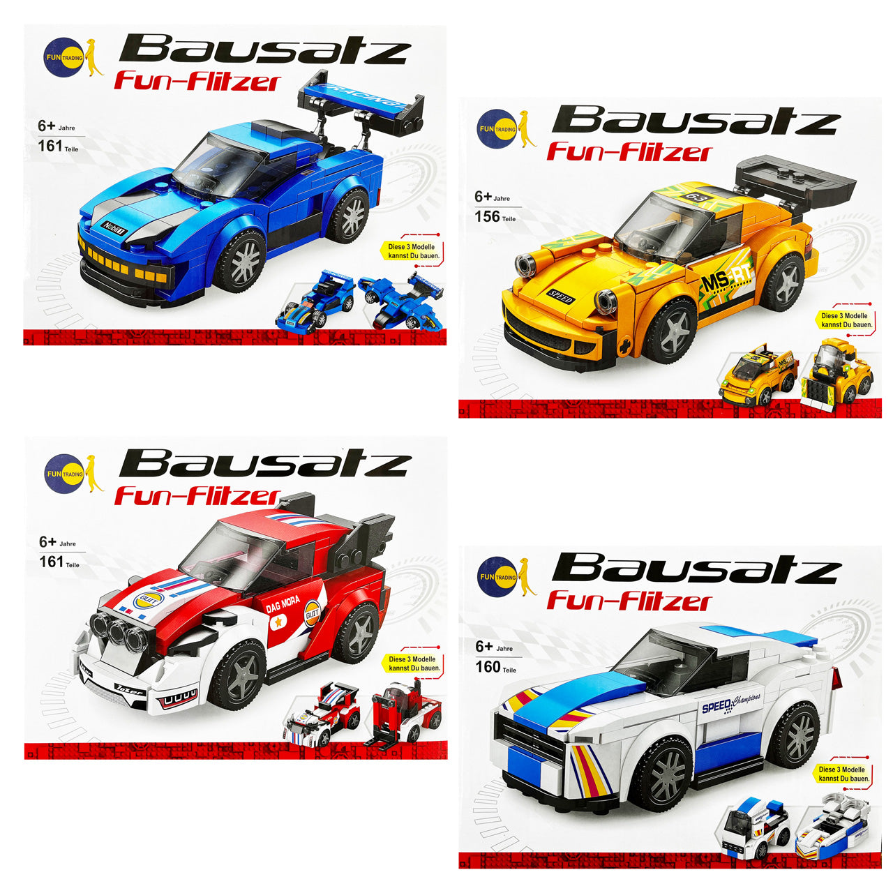 FUN-TRADING-Klemmbaustein-Bausatz-Fun-Flitzer-Auto-Fahrzeug-lafueliki