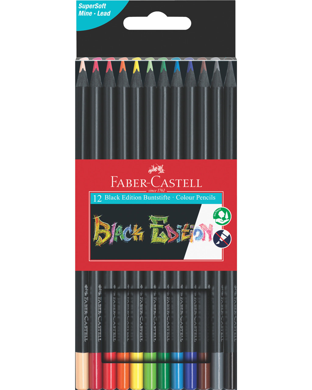 Faber-Castell-Buntstifte-Black-Edition-12er-Farbstifte-505887-ovp-lafueliki
