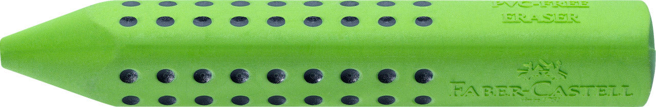 Faber-Castell-GRIP-2001-Dreikantradierer-gruen