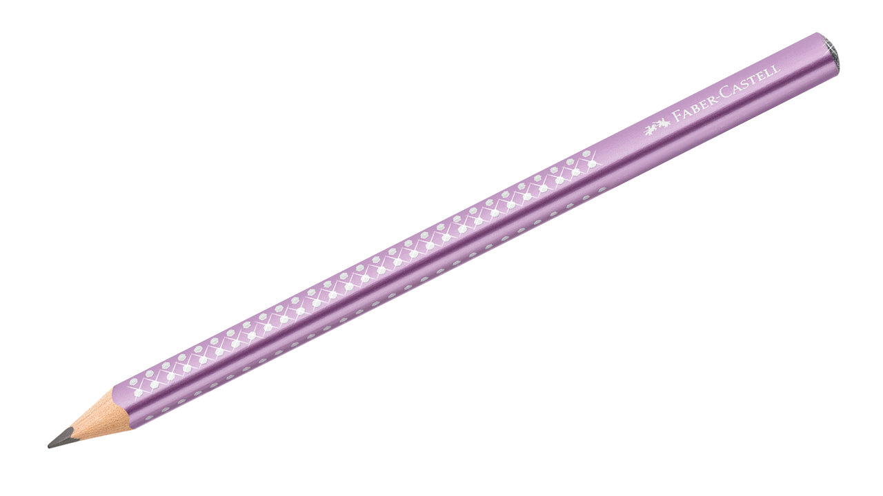 Faber-Castell-Jumbo-Grip-Bleistift-Sparkle-Pearl-111663-violet-metallic-kaufen-lafueliki