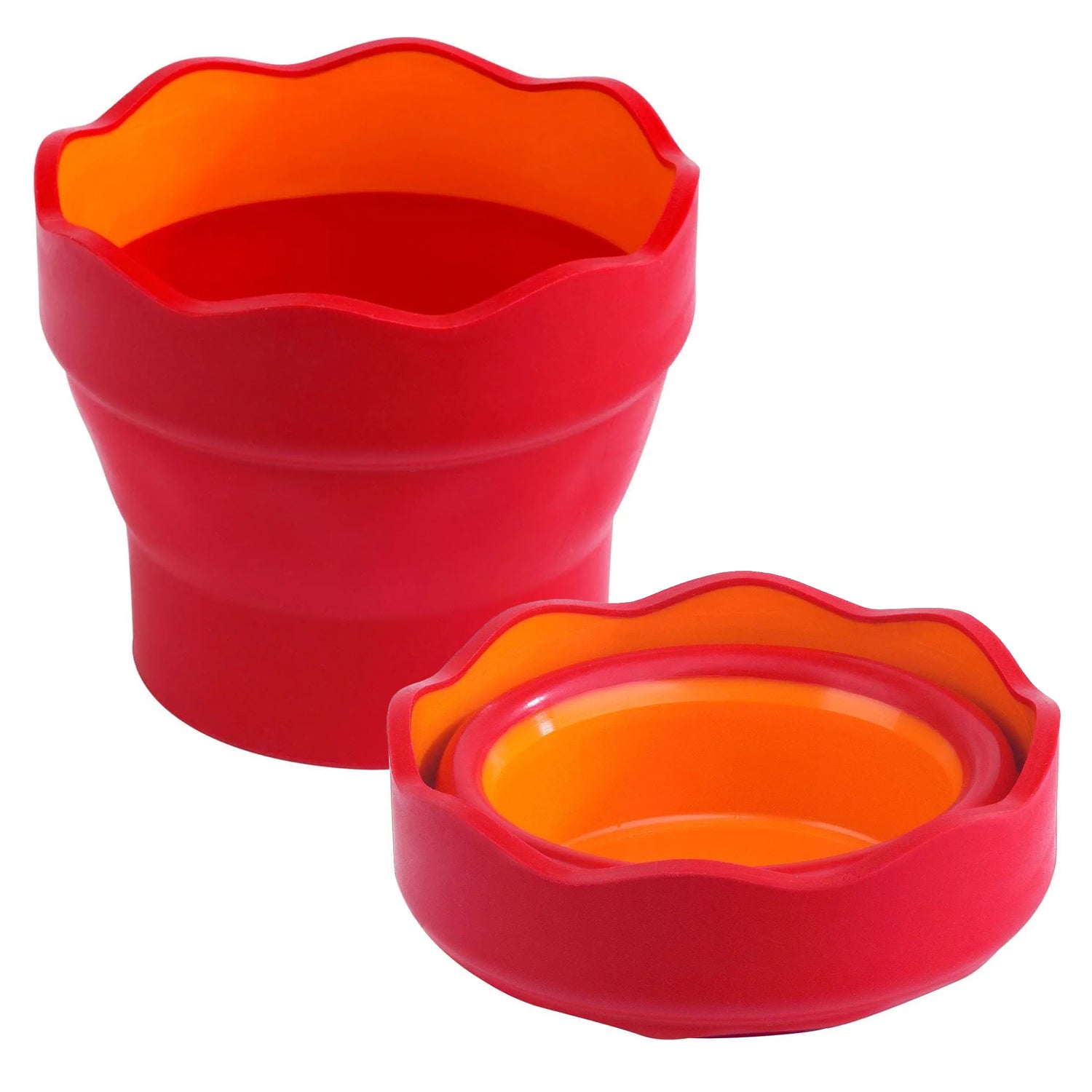 Faber-Castell Wasserbecher CLIC & GO · faltbar · für Schule & Freizeit