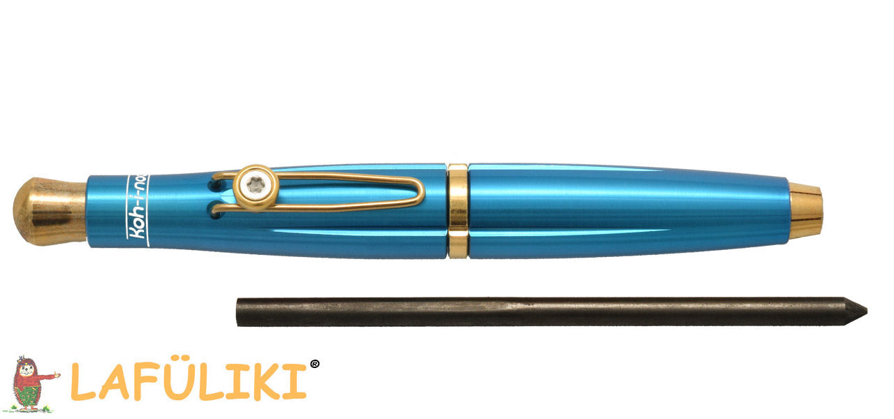 Fallminenstift-Style-Druckbleistift-stift-farbe-blau