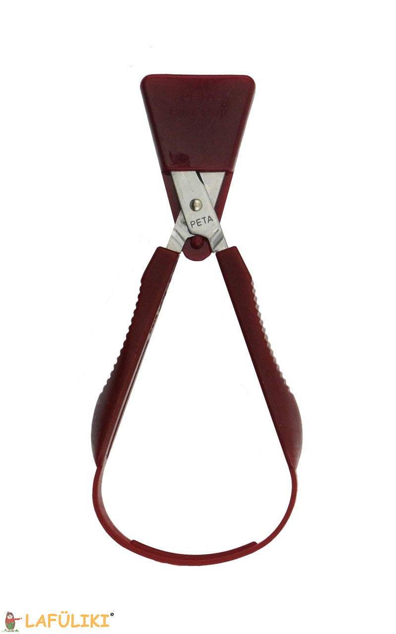 Feder-buegel-schere-mini-rund-Easy-Grip-mit-kappe-MEG-1-1075-lafueliki