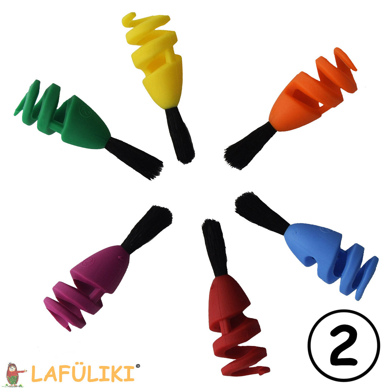 Fingermax Kreativpinsel - mittel