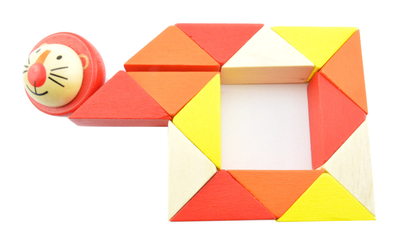 Fingermotorik-Schlange-Loewe