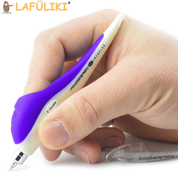 Fingerpen-fingerstift-blaulila-schreiben-lafueliki