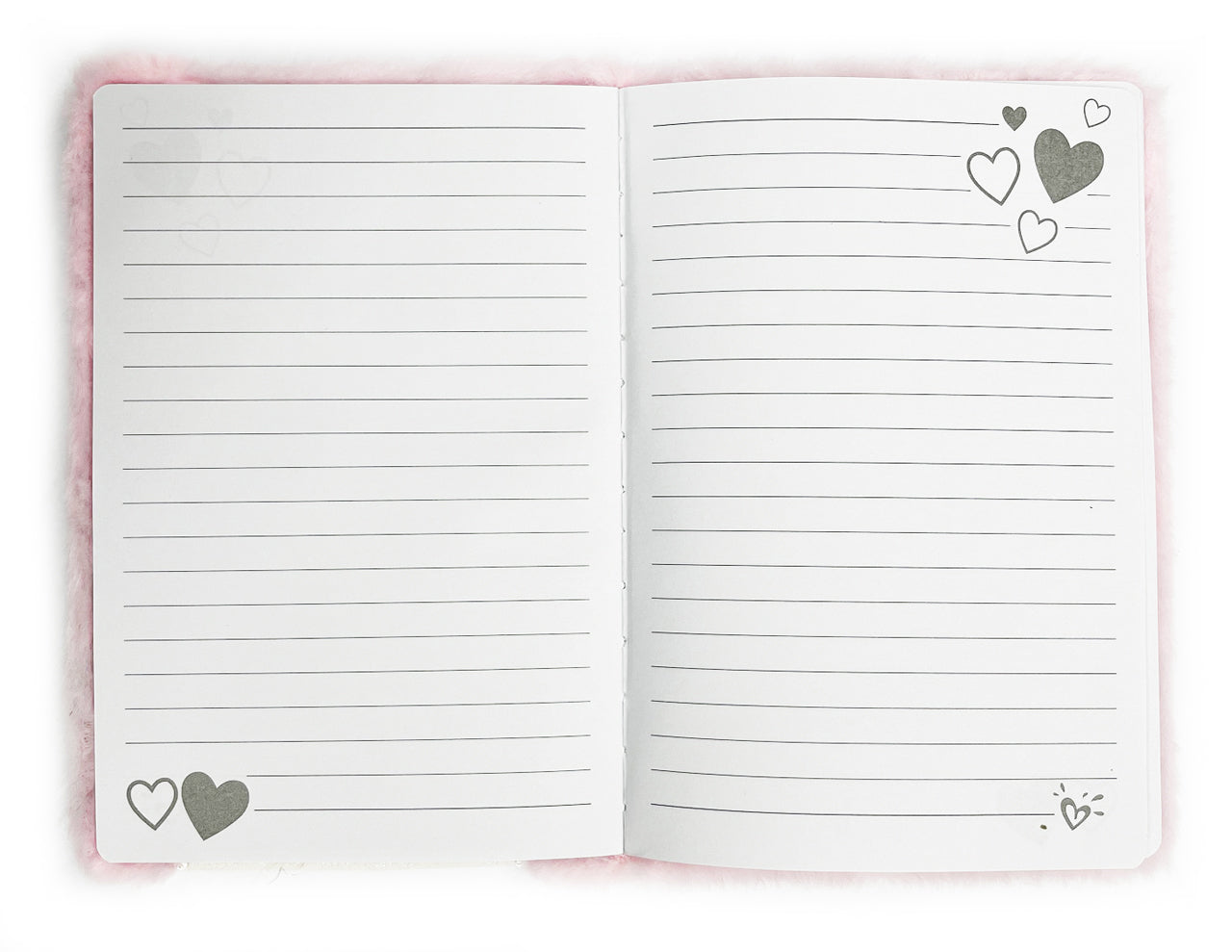 Flauschiges-Notizbuch-A5-Katze-rosa-31377-liniert-lafueliki