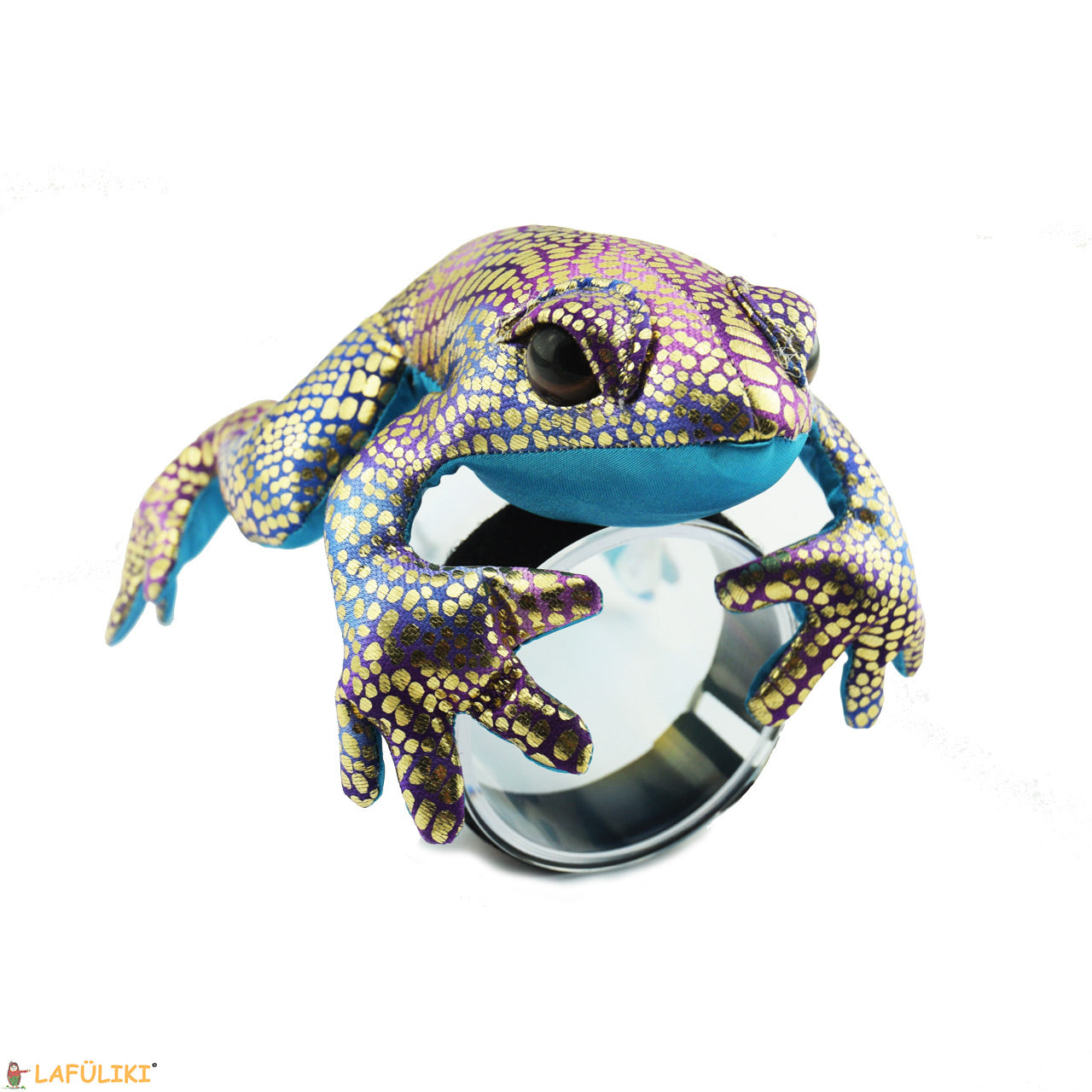 Froggy-Unterarmbeschwerer-L-silber-lila-8429-6-Schreibhilfe-lafueliki