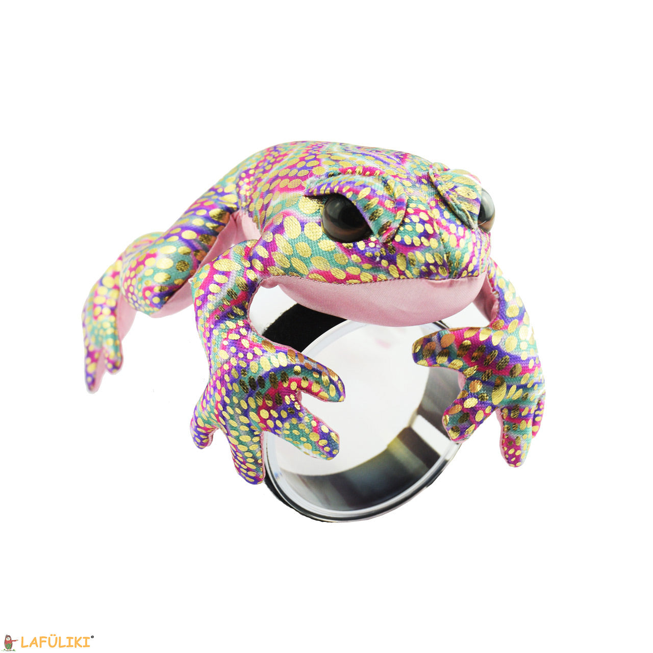 Froggy-Unterarmbeschwerer-L-silber-pink-8429-3-Schreibhilfe-lafueliki