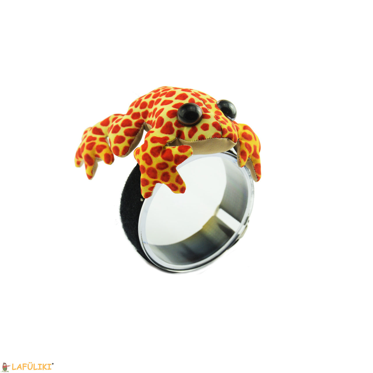 Froggy-Unterarmbeschwerer-S-rot-getupft-8420-18-Schreibhilfe-lafueliki