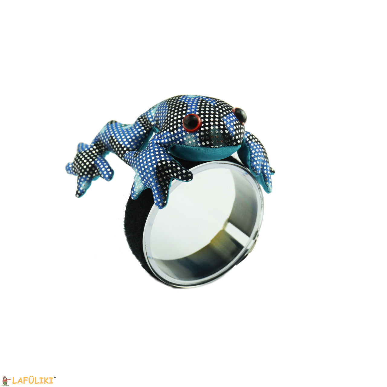 Froggy-Unterarmbeschwerer-S-silber-blau-8420-15-Schreibhilfe-lafueliki