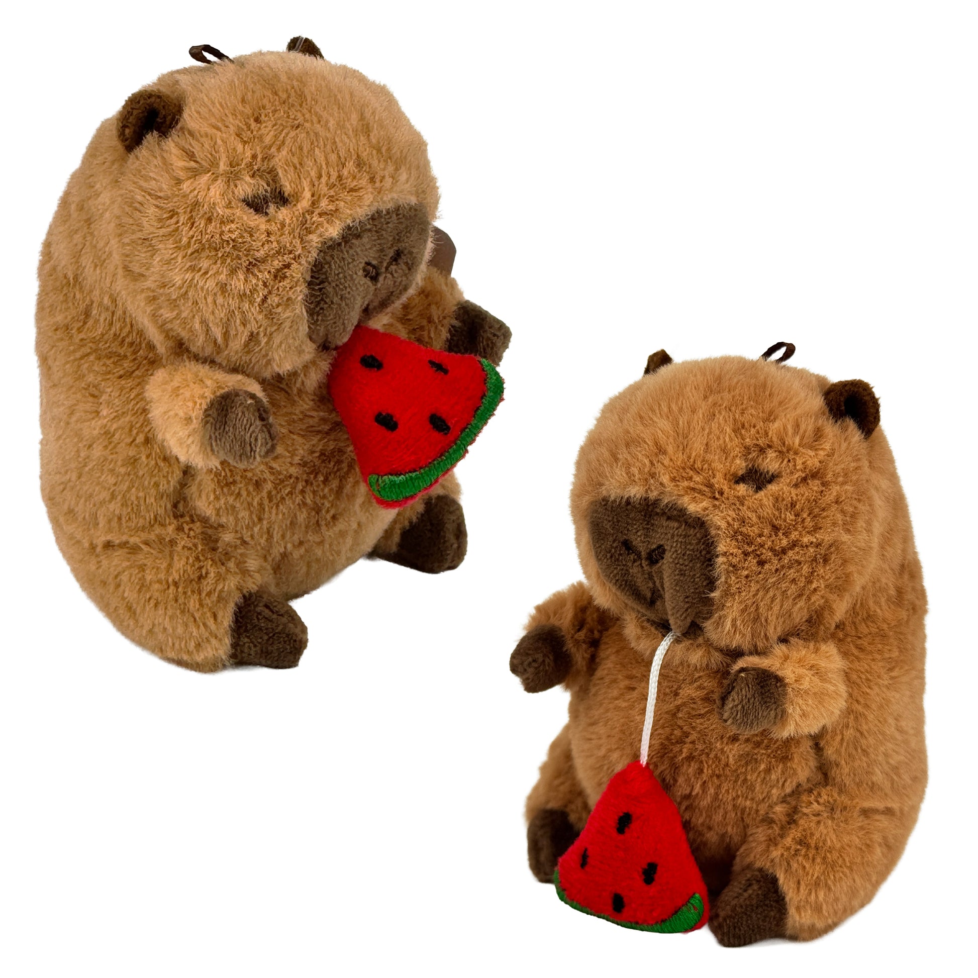 Fun-Trading-Kuscheliges-melone-Pluesch-Capybara-zum-Aufziehen-vibriert-kaufen