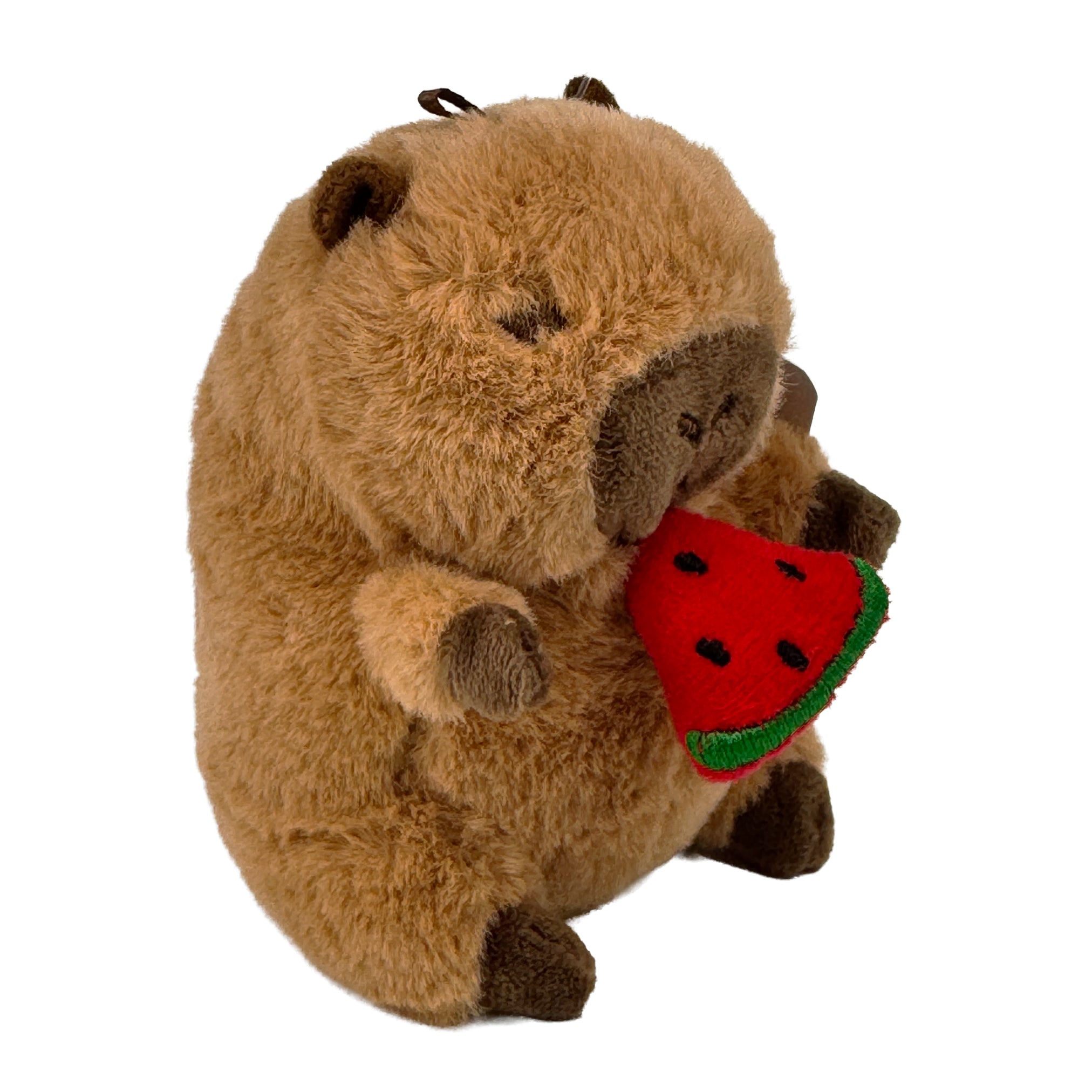 Fun-Trading-Kuscheliges-melone-Pluesch-Capybara-zum-Aufziehen