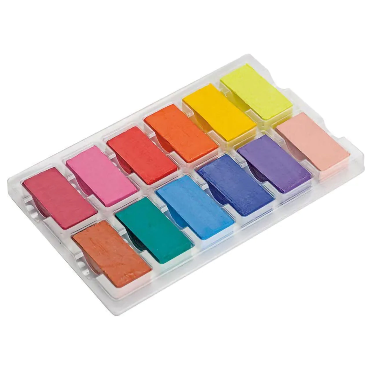 GIOTTO Wachsmalbloecke Decor Wax · 12 Stueck · farbig sortiert