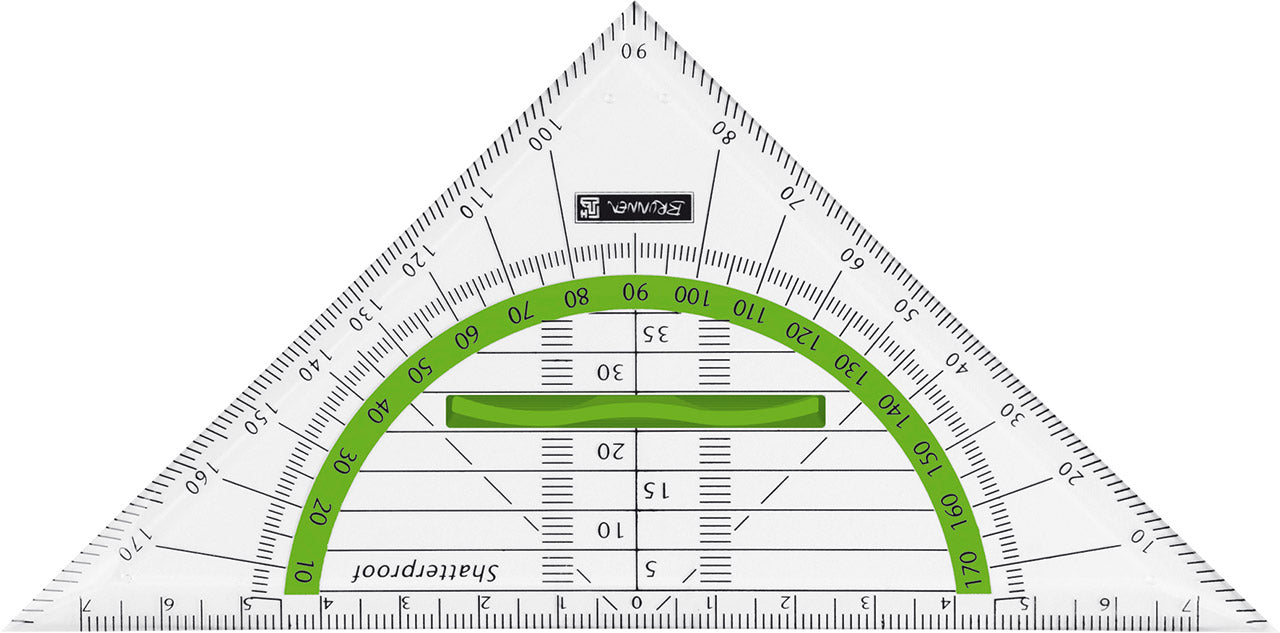 Geodreieck-farbig-hellgruen