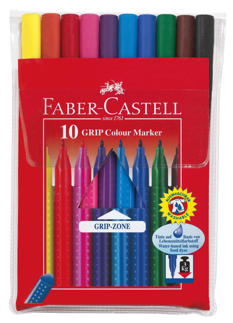 Grip-Colour-Faserstift-filzstift-10er-Set