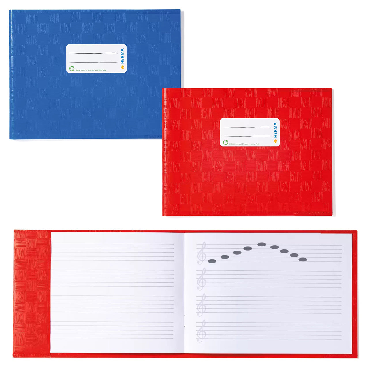HERMA-Heftschoner-Heftumschlag-A5-quer-pp-gedeckt-blau-hefthuelle-online-kaufen-lafueliki