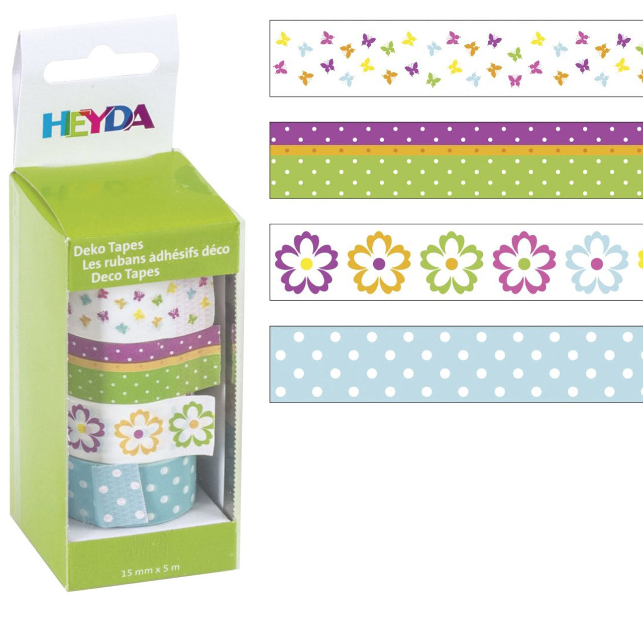 HEYDA-Deko-Tape-Fruehling-4er-Set-blume-lafueliki