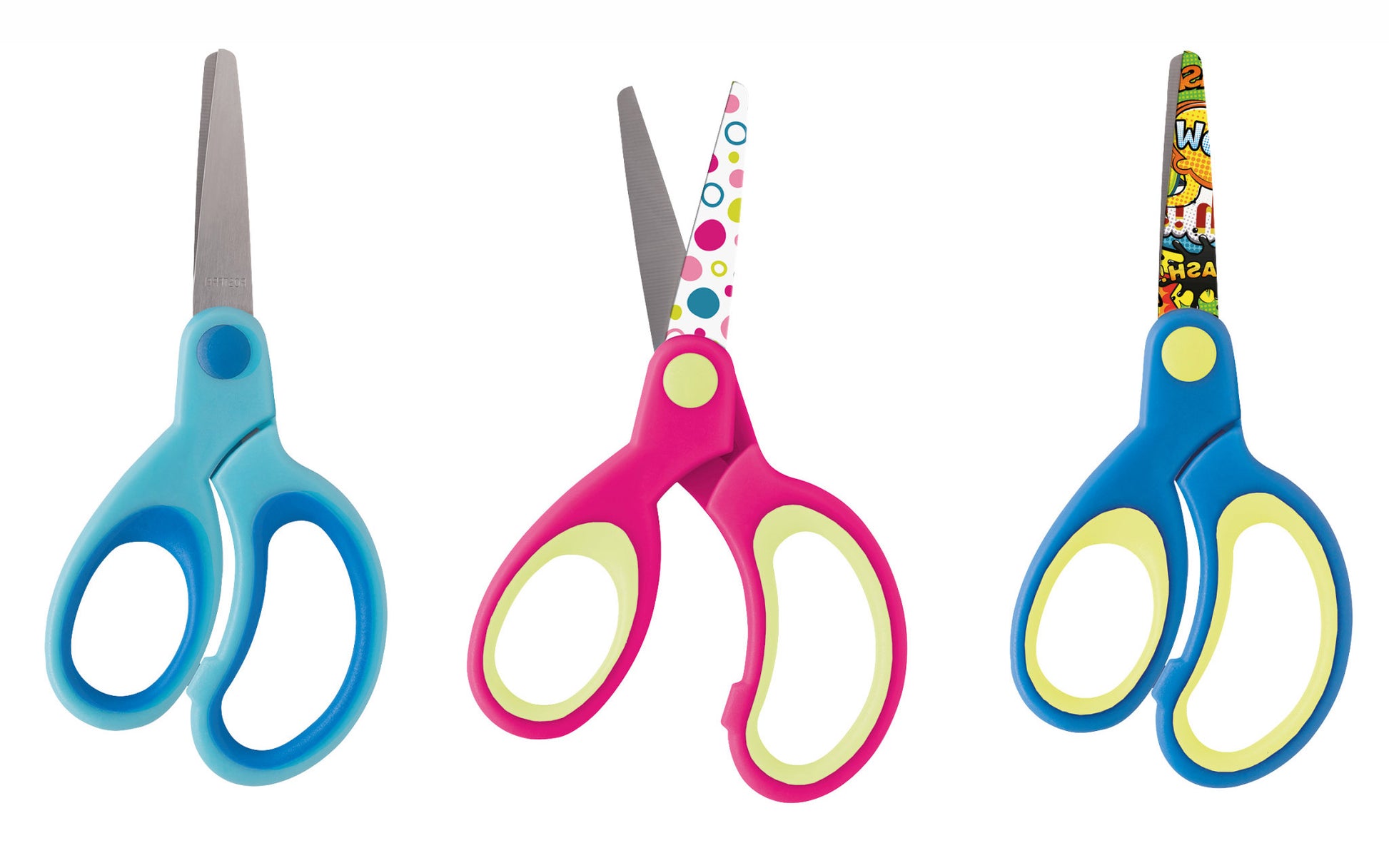 Herlitz-Design-Bastelschere-rund-linkshaender-3-Farben-57697-blau-pink-hellblau-lafueliki