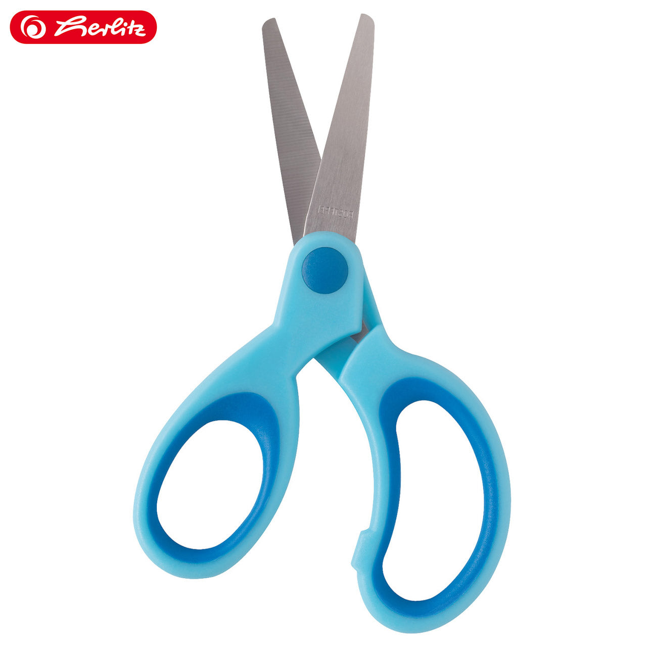 Herlitz-Design-Bastelschere-rund-linkshaender-blau-hellbau-57701-schere-offen-lafueliki